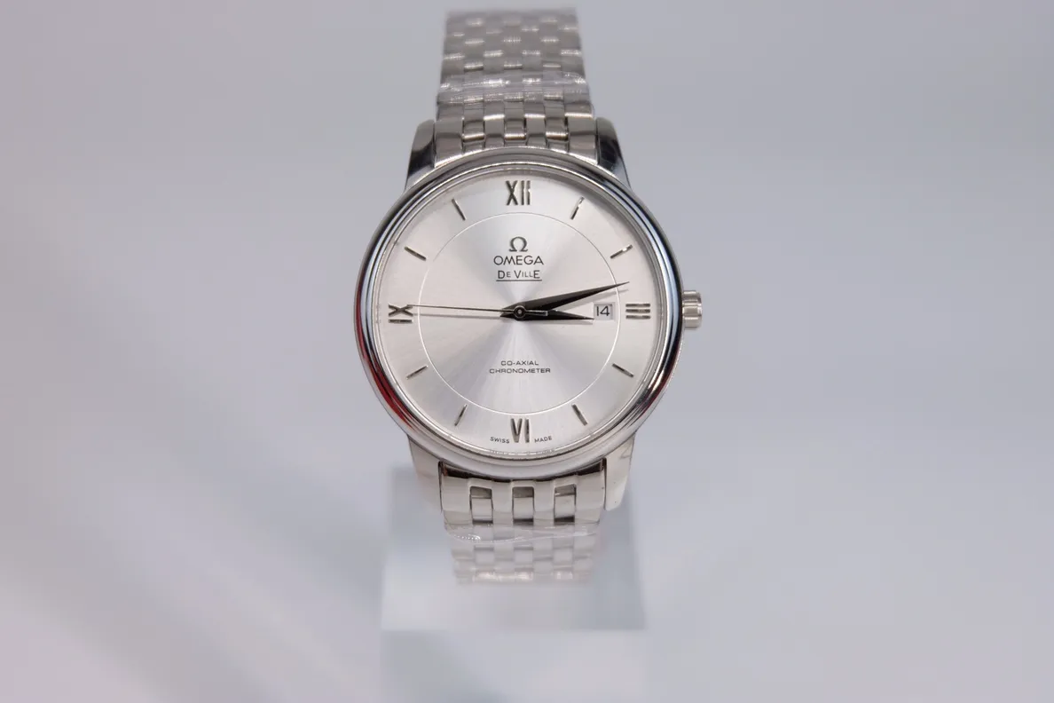 【Foreign trade import】💰870!  Omega OMEGA Die Fei series commemorative model, 🆕fully upgraded, arrived! 👴🏼Sunray polished blue lacquer dial, laser engraving, fully automatic machine, original size 39.5mm,