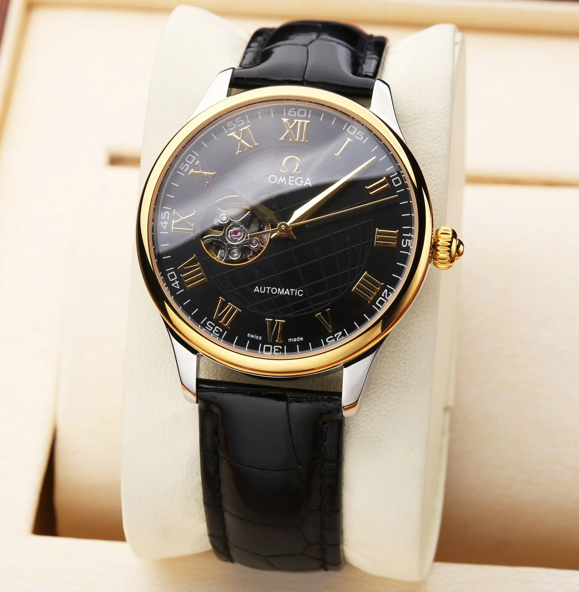 【High-end replica】💰1520! OMEGA, men's watch, equipped with fully automatic Citizen 8215 mechanical movement imported from Japan, 9-position flywheel design, large 3-pin simple design, fashionable and versatile... Diameter 42/12mm, equipped with stainless steel case (finely polished), steel belt/belt optional, mineral glass mirror! Perfect workmanship interprets the essence of classics, simple and elegant, a must-choice for male idols! (Focus on original new machines) Don’t forget the original intention ~, JH...!