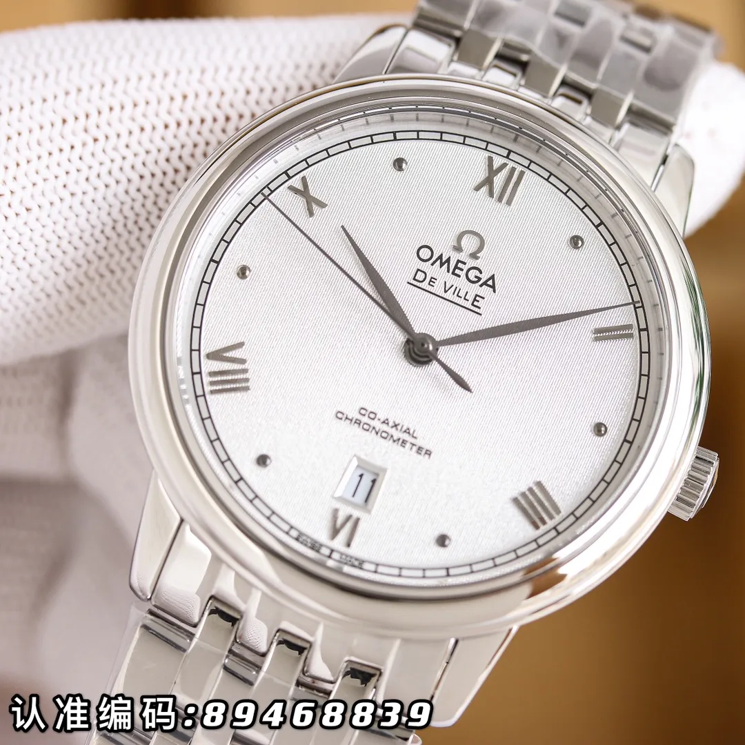 【Customized all-in-one machine】💰1720! Omega-De Ville Series-Men's Watch! Genuine mold opening from V Factory in Taiwan, 👏The lettering is consistent with the original product and the sun pattern is used, and the curved glass is upgraded to high-definition arched double sapphire glass (clearer display, anti-scratch) 👏The back of the steel belt is also synchronized with the original laser product batch number! It took 9 months to make many corrections and upgrades to create a 1:1 shell model, striving for perfection! Diameter 39.5mm. 👏! The style adopts the original imported 9015 All-in-One® movement, which vibrates 28,800 times per hour, and has zero repair quality. ✅The style is matched with Italian cowhide to make the wrist more fit and comfortable. 🗣The strap body/buckle is engraved with the classic "OMEGA" logo, which is generous and classy. Real shot🔰Please pay attention to the details!