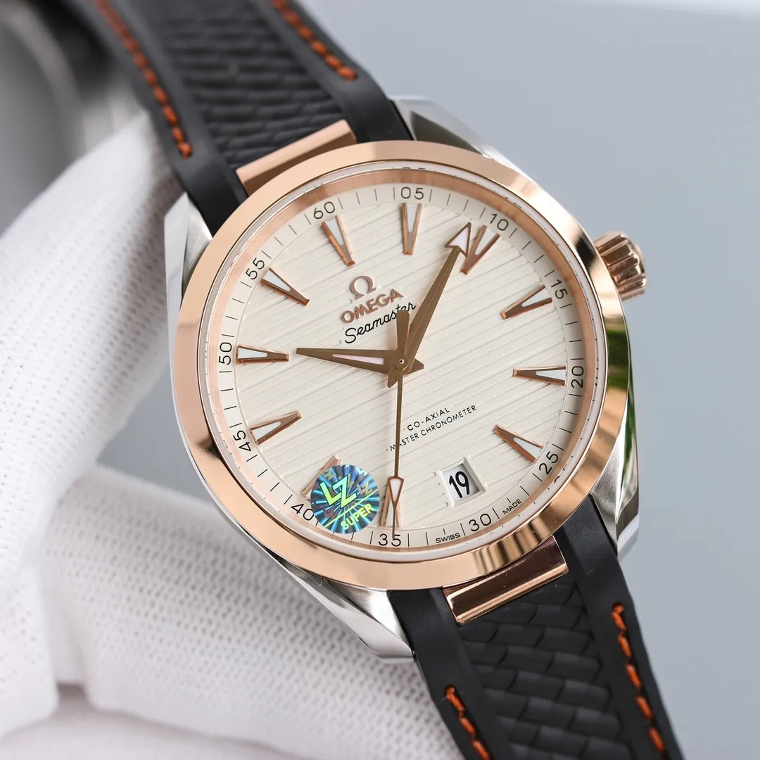 【High-end replica】💰1160! 【Top replica】💰2800! Omega Seamaster 150m Aqua Terra Observatory 41mm Blue Second Hand - Blue Surface: 1: The market's exclusive natural tape, tape and steel tape can be freely selected. 2: Made of stainless steel, the horizontal “teak” dial is unique. 3: Screw-in embossed technology crown with new “cone-shaped” design, more convenient for debugging. 4: The sides are exquisitely brushed and polished, and the bottom cover has a new corrugated design. 5: Equipped with black balance wheel 2824 modified 8900 movement, two-way energy storage, accurate and reliable! 6: Upper and lower sapphire coated with AR glass, capable of everything from land to ocean!