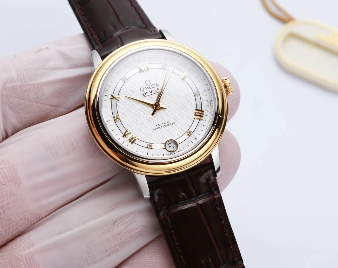 TW Taiwan factory 💰1900! Omega Butterfly Flying Saucer Series women's watch is produced in Taiwan factory: (This product has been strictly tested for waterproof pressure and is waterproof up to 200 meters🏊) ⚠️This model is shipped in the form of three codes in one. Returns and exchanges are all in three codes in one. Hope you understand!  Omega-OMEGA Deer Flying Butterfly Series Imported Swiss Quartz - Accurate Travel Time Swiss Quartz Women's Watch 316L Stainless Steel Perfect Texture Original Stretch Buckle (Same as Counter) Imported Double Sapphire Crystal Mirror (anti-scratch and wear-resistant) [Three Sizes in One] is the highest version on the market Women's size: 32.5mm thick 9mm (focus on original new machines) Focus is an attitude, produced by JH!
