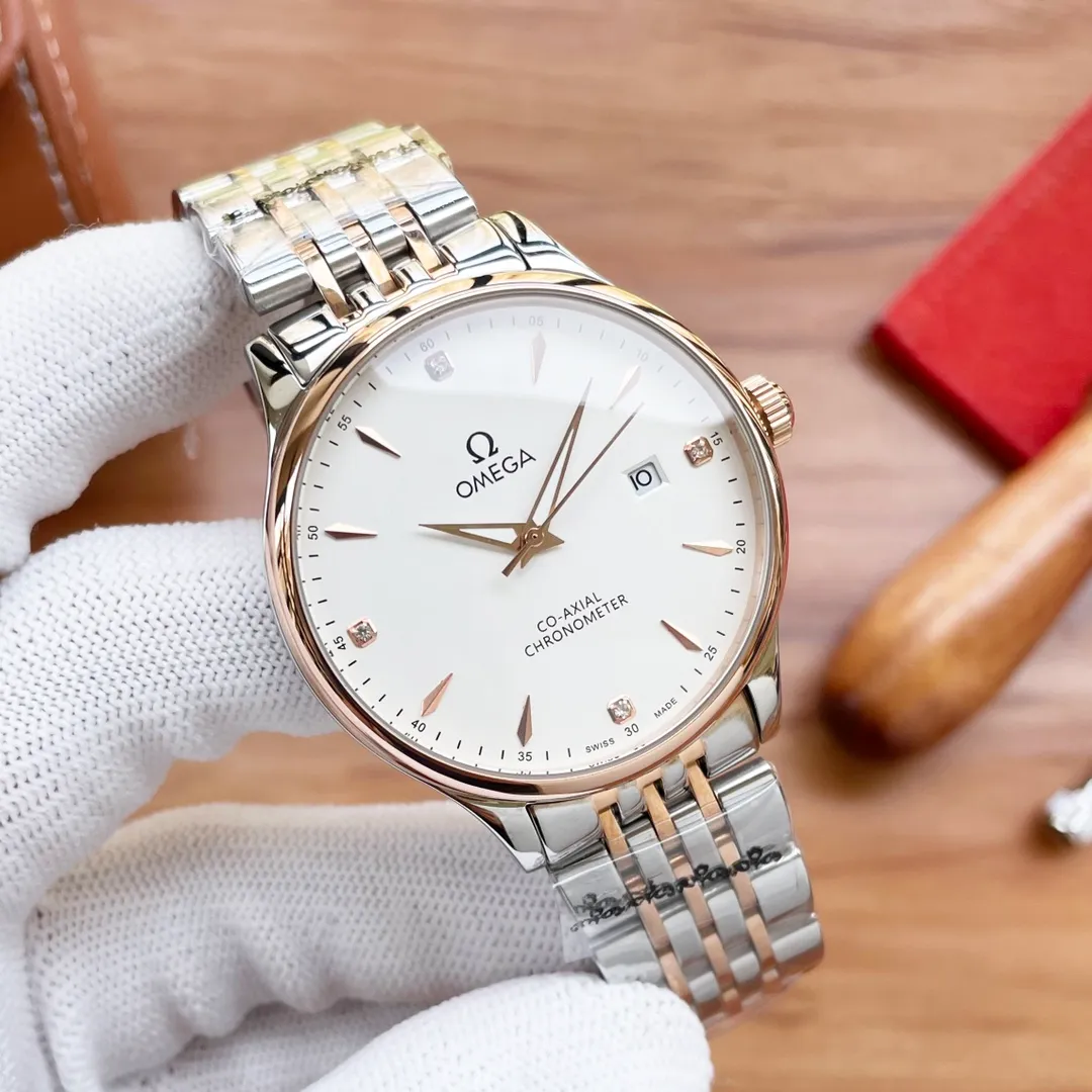 【High-end replica】💰1300! Omega🔥Best design🔥Exclusive debut🔥 [Type]: Fine men's watch [Strap]: Genuine cowhide/316 stainless steel strap [Movement]: High-end fully automatic mechanical movement [Mirror]: Sapphire mirror (higher definition) Elegant taste Vast and majestic Ingenuity A treasure for the wrist Size: 41mm in diameter and 12mm thick Hot on the market! Welcome to reprint!