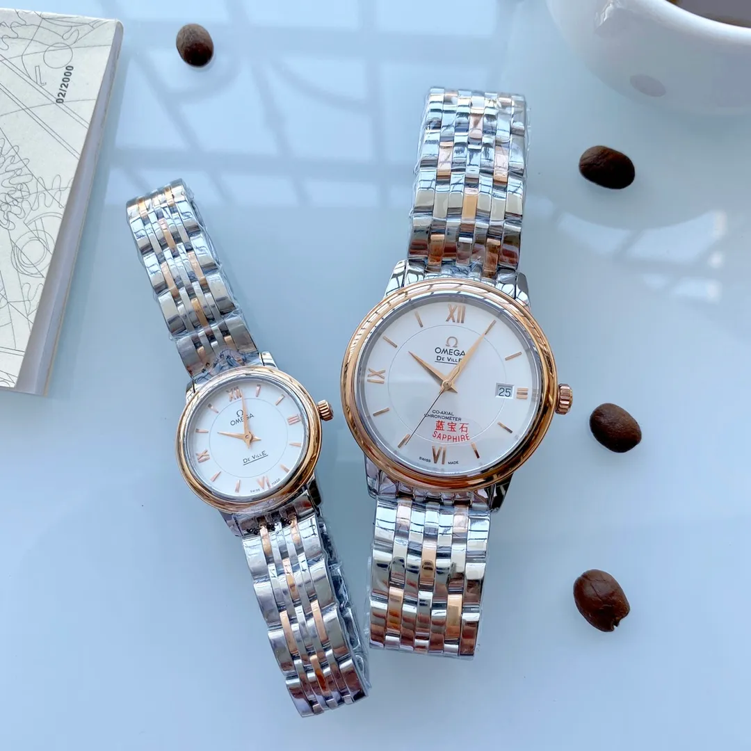[Foreign trade import] 💰840 each The strongest classic in 2020 - the strongest quality 🎉 Couple's watch 🔥🔥 continues the legendary success! Good quality is visible—[Swiss quartz movement] Brand: Omega (sincere and elegant, noble hand in hand)🏆🏆[Latest style! ] Type: Exquisite couple watch🔥🔥[Super waterproof] Strap: Made of 316L stainless steel strap⌚️ (high-quality workmanship) Movement: Swiss quartz movement (accurate) [originally imported] Material: sapphire crystal mirror (anti-scratch) Timeless 💕True love is priceless 💕Harmonious beauty is immortal 💕Witness the memory of love💕 Size: Male diameter 38mm, thickness 10mm, female diameter 27mm, thickness 9mm, coming hand in hand! 🦋Welcome to reprint!