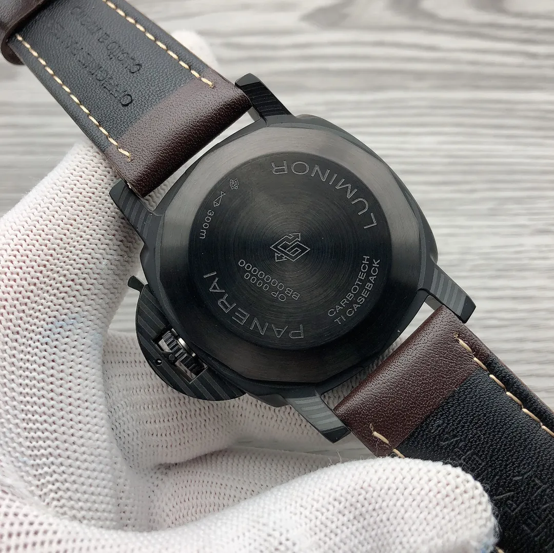 【High-end replica】💰1840! Panerai - PANERAI PAM Type: Men's top watch Movement: Swiss 2836 fully automatic mechanical movement Case: 316L stainless steel case Mirror: Mineral strengthened glass Belt: Imported genuine cowhide strap is extraordinary, showing the charm of men Size: diameter 44mm, thickness 16mm