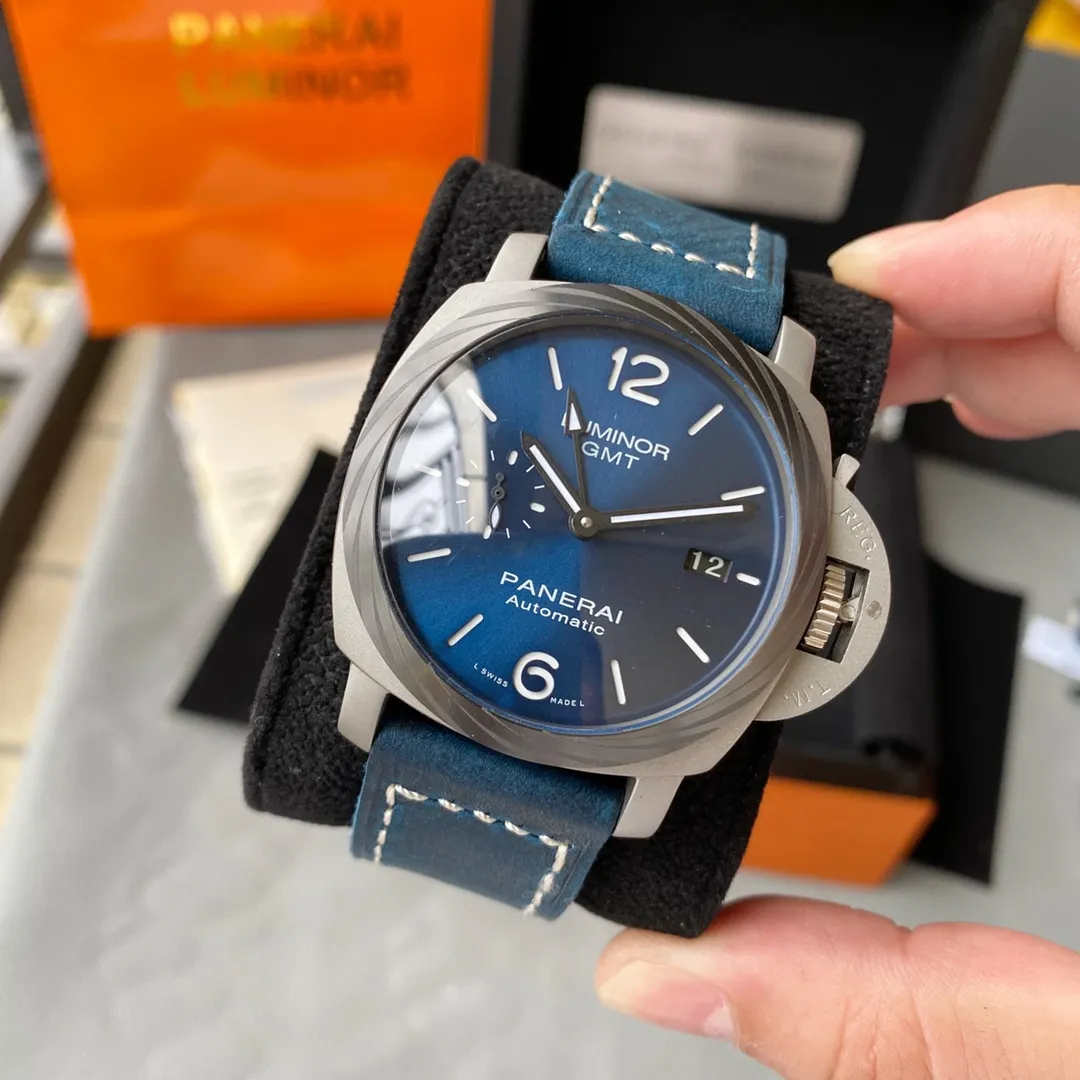 【High-end replica】💰1920! Panerai PANERAI curved coated glass 44mm*16mm first-layer cowhide strap with original pin buckle, fully automatic machine, a watch from a tough guy🔥Top product, high quality products constantly🔥