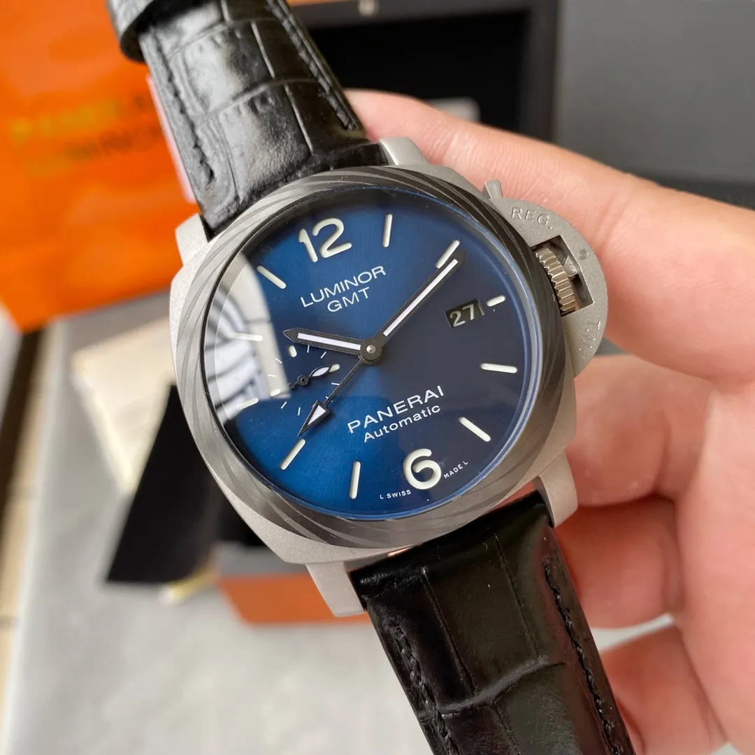 【High-end replica】💰1920! Panerai PANERAI curved coated glass 44mm*16mm first-layer cowhide strap with original pin buckle, fully automatic machine, a watch from a tough guy🔥Top product, high quality products constantly🔥