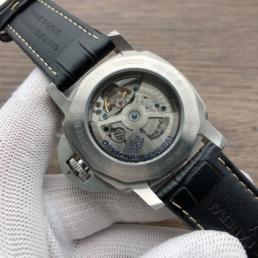 【High-end replica】💰1300! Panerai - PANERAI PAM Type: Men's top watch Movement: Fully automatic mechanical movement Case: 316L stainless steel case Mirror: Mineral strengthened glass Belt: Imported genuine cowhide strap is extraordinary, showing the charm of men Size: diameter 44mm, thickness 16mm