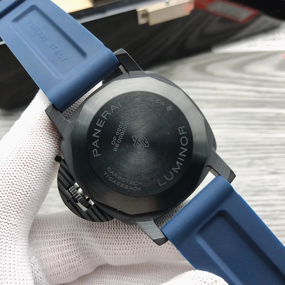 【High-end replica】💰1640! Panerai - PANERAI LUMINOR series PAM Type: Men's top watch Movement: Fully automatic mechanical movement Case: 316L stainless steel case Mirror: Wear-resistant and scratch-resistant sapphire mirror Tape: Imported rubber strap Extraordinary, showing the charm of men Size: Diameter 44mm Thickness 16mm