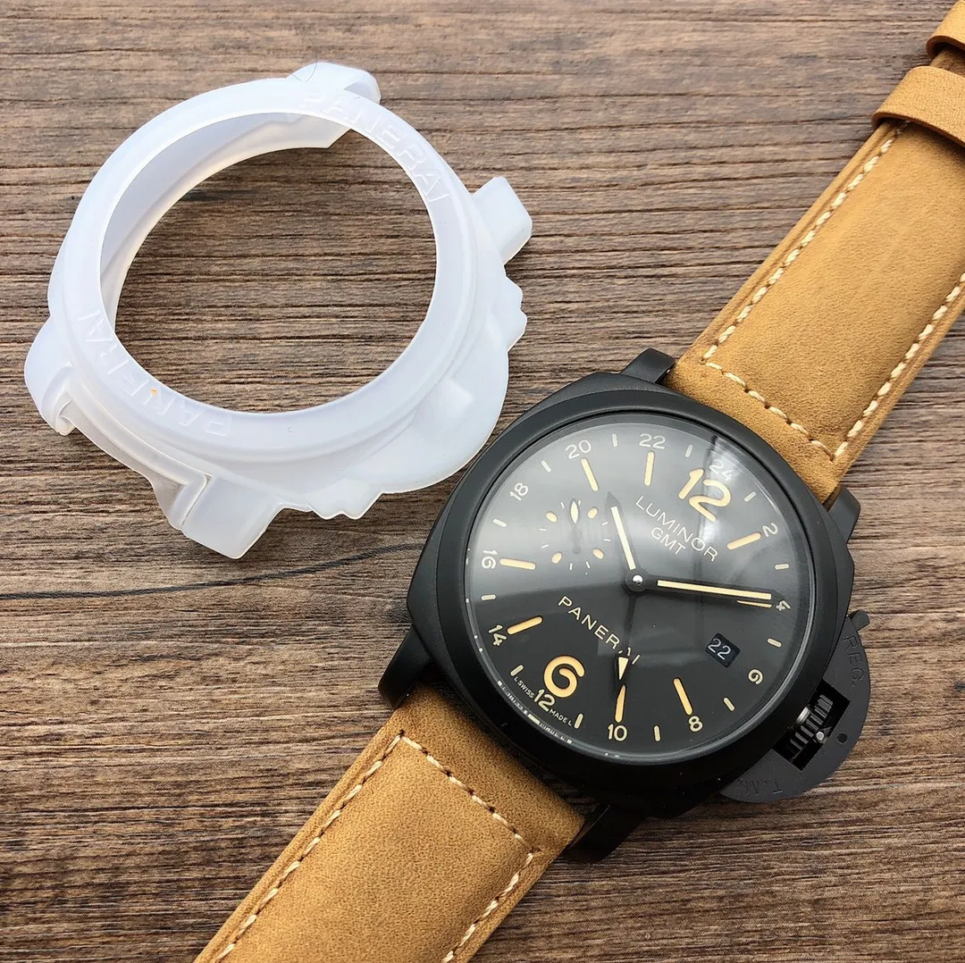 【High-end replica】💰1360! Panerai - PANERAI PAM00531 Type: Men's top watch Movement: Fully automatic imported Citizen 8215 mechanical movement Case: 316L stainless steel case Mirror: Mineral strengthened glass Belt: Imported genuine cowhide strap is extraordinary, showing the charm of men Size: diameter 44mm, thickness 16mm
