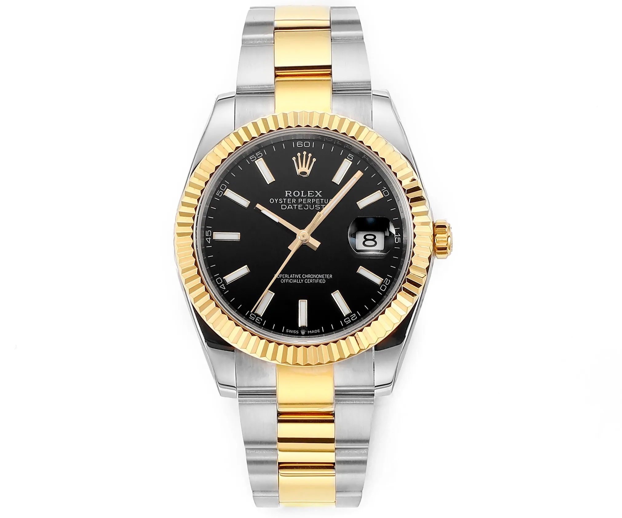 【High-end replica】💰1240! 【Customized all-in-one machine】💰1900! [Top replica] Private chat! ! ! The Rolex Datejust 41mm series creates a classic watch model. 1: The movement adopts Swiss 3235 movement. 2: In terms of material, the overall material is made of 904 steel. The curvature of the side of the case is polished in place, and the thickness of the side is consistent with the original. 3: Classic dog tooth collar. The platinum (electroplated) ring presents a radiant light effect that is extremely close to the original version, and the triangular pit pattern is clean and neat. 4: The watch mirror is made of real sapphire mirror, which increases the transparency of the watch. At the same time, it has been treated with anti-glare technology, making it very convenient to read watch data and has high hardness. 5: The only synchronous original thickness in the market is 11.5mm. This picture was taken in top reproduction quality!