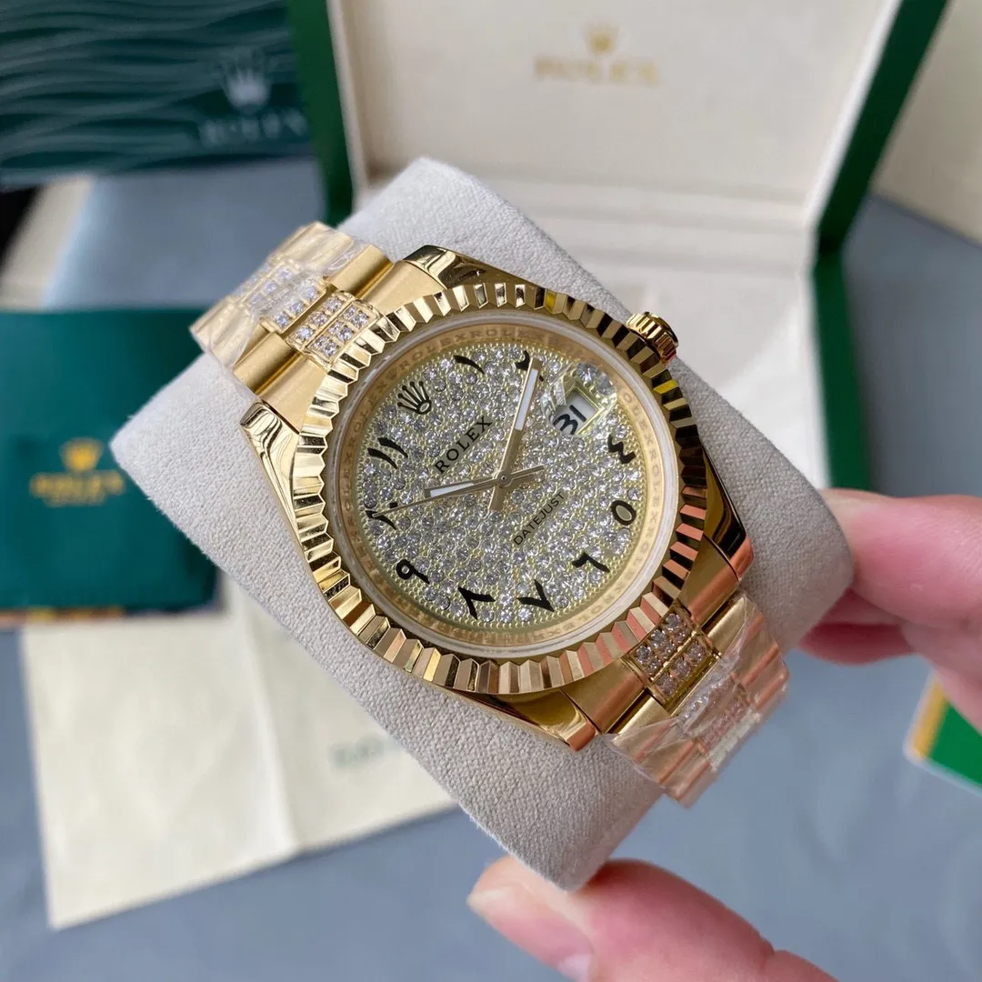 【High-end replica】💰1920! The good quality of Rolex Diary "Inlaid Edition" is never "made up" by words. Paying attention to the details of quality starts from the "core" 🏅️ Latest: Rolex [Diary Series] Type: Fine men's watch (all-match for business) Strap: 316 stainless steel strap Inner cover: ⚠️⚠️Exclusive original steel inner cover, never loose 🏆🏆 Movement: Type 2813 fully automatic mechanical movement [Zero repair] Mirror: Imported sapphire glass (never scratched) CNC waterproof case, waterproof to 200 meters {No need to go outside to strengthen waterproofing) High-quality watch, elegant taste, vast and majestic, unique ingenuity, treasure for the wrist Size: 41mm in diameter, 10mm thick 🔥Top-quality products continue to be produced🔥