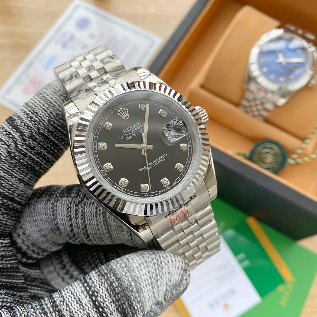【High-end replica】💰1160! Rolex - ROLEX Classic Diary Men's Mechanical Watch Imported Citizen 8215 mechanical movement 316L stainless steel case Sapphire glass (super waterproof) Diameter 41mm Thickness 13mm 316L stainless steel strap-original buckle Noble luxury Enjoy the charm Welcome to reprint...