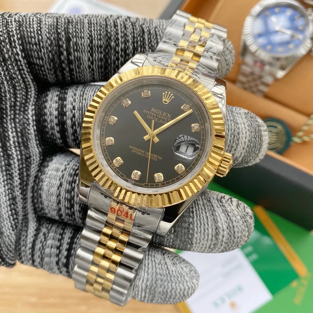 【High-end replica】💰1160! Rolex - ROLEX Classic Diary Men's Mechanical Watch Imported Citizen 8215 mechanical movement 316L stainless steel case Sapphire glass (super waterproof) Diameter 41mm Thickness 13mm 316L stainless steel strap-original buckle Noble luxury Enjoy the charm Welcome to reprint...