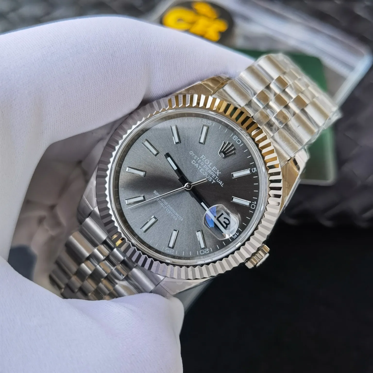 【High-end replica】💰1160! Customized all-in-one machine 💰1720! Rolex Datejust series, 904 stainless steel watch strap (2 styles), 5 five-piece and three-chain, genuine mold customization, custom bezel, size 41mm, equipped with the latest customized all-in-one 9015 imported movement, wear-resistant and scratch-resistant sapphire mirror!