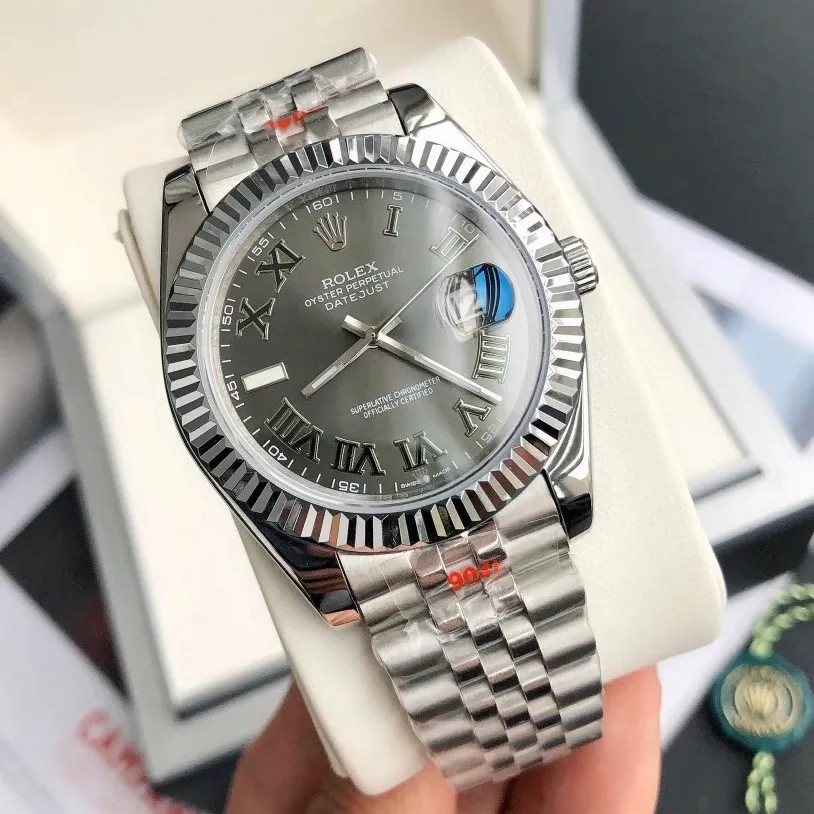 【High-end replica】💰1160! Rolex's new Datejust 41mm men's watch has been upgraded to the official version [Color], the original hot-selling hot model, the 41mm diameter is more contemporary, the official update is suitable for the public, and the size is suitable for the public! "Once and for all" is waiting for you. Highlight 1: Continue to uphold the brand new imported Citizen 8215 movement, factory movement testing and adjustment! The appearance details are all original and authentic! Really built both inside and outside [Strong] Highlight 2: Original and consistent factory accessories; Highlight 3: Corrected 41mm official synchronous original buckle, polished five-bead bracelet parts! The affordable Citizen is truly built with the quality standards of major manufacturers [strong] Highlight 4: The bar scale is highly efficient and super strong, filled with long-lasting luminous powder, and the luminous quality is comparable to the original! The workmanship of the dial is exquisite, and the fonts, scales and details are all derived from the craftsmanship of large manufacturers, which is comparable to the original [strong] Highlight five: scratch-resistant sapphire crystal glass mirror, anti-reflective convex magnifying (2.5-digit) calendar window, the magnification is synchronized with the original, and the time and calendar reading are clear and transparent [strong]