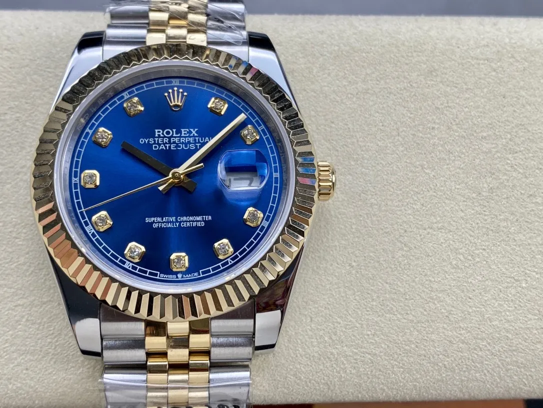 【High-end replica】💰1160! Rolex Single Calendar Datejust Series 41mm [Diameter] 41mm [Movement] Equipped with imported fully automatic mechanical movement [Ring] Rolex RingCommand triangular pit pattern / aperture [Mirror] Scratch-resistant sapphire glass mirror [Material] Imported 316L stainless steel case [Strap] Stainless steel (Oystersteel) optional three-bead/five-bead chain strap [Buckle] Original buckle Super high quality, more beautiful in kind, market exclusive! Classic men's casual watch, the standard accessory for successful men, allowing you to wear it once and for all!