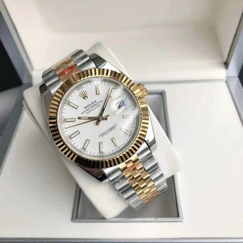 【High-end replica】💰1240! The 2022 new Rolex Datejust 41mm men's watch has been upgraded to the official version [color], the original hot-selling hot model, the 41mm diameter is more contemporary, the official update is suitable for the public, and the size is suitable for the public! "Once and for all" is waiting for you. Highlight 1: Continue to uphold the brand new imported Citizen 8215 movement, factory movement testing and adjustment! The appearance details are all original and authentic! Really built both inside and outside [Strong] Highlight 2: Original and consistent factory accessories; Highlight 3: Corrected 41mm official synchronous original buckle, polished five-bead bracelet parts! The affordable Citizen is truly built with the quality standards of major manufacturers [strong] Highlight 4: The bar scale is highly efficient and super strong, filled with long-lasting luminous powder, and the luminous quality is comparable to the original! The workmanship of the dial is exquisite, and the fonts, scales and details are all derived from the craftsmanship of large manufacturers, which is comparable to the original [strong] Highlight five: scratch-resistant sapphire crystal glass mirror, anti-reflective convex magnifying (2.5-digit) calendar window, the magnification is synchronized with the original, and the time and calendar reading are clear and transparent [strong]