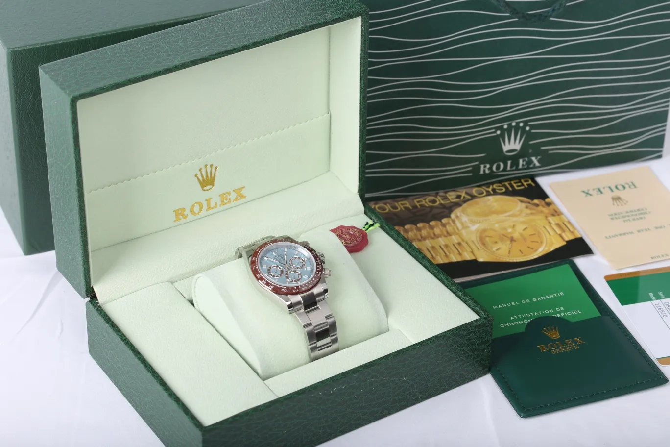 【High-end replica】💰1160! Rolex --- distinguished Daytona series mechanical men's watch! Top men's watch, imported 316 stainless steel case! Mineral super strong mirror, long-lasting wear resistance, rotatable ceramic ring, 316 stainless steel strap watch, fully automatic mechanical movement, accurate travel time, size 40mm and thickness 11mm, new product exclusive assembly is hot-selling... Bowl beauty display, infinite charm, extraordinary temperament, come and snap up, the best products are endless!