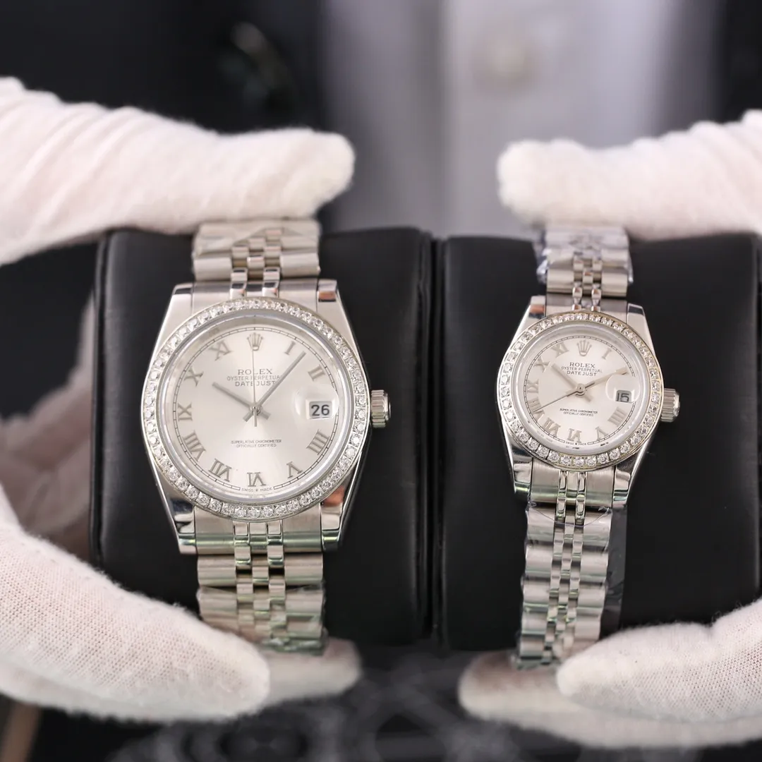 [High-end replica] 💰1760 each! Rolex Datejust series, perfect for couples, Swiss quality 100% super waterproof luminous sapphire glass back design, equipped with original imported 8215 fully automatic movement, female 6T51 movement, diameter 36mmx10.5mm. Female 28mm, looks the same inside and out, unique! Create market-friendly prices! Welcome to forward and order! [Love][Fist][Fist][Handshake][Handshake] Welcome to reprint!