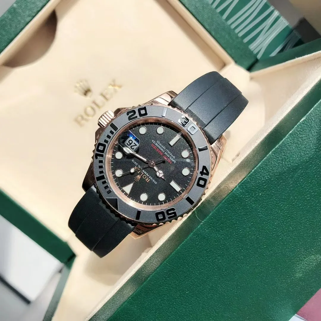 【High-end replica】💰1160! 【Customized all-in-one machine】💰1720! Rolex [Classic Master once and for all] GD quality control, Rolex’s new popular Yacht-Master series m126621-0001 men’s watch 40mm is shipped, continuing to adhere to the high-quality features of the GD family, exclusively producing one watch, one code, three codes in one [Movement] Equipped with GD dedicated 0️⃣reworked, 💯 brand new original Citizen 9015 fully automatic mechanical movement, with accurate travel time, excellent performance, and a power reserve of up to 48 hours [Case] 316L stainless steel case High-end synchronous anti-fingerprint [strong] The original version of the ceramic ring rotates synchronously in both directions, perfectly presenting the same curvature and luster as the original version, super high-density mineral glass mirror, exquisite workmanship, perfectly adhering to the original diving and swimming 🏊‍♀️Performance [Literal] Synchronized super luminous by a large manufacturer, luminous scales, flawless spots on the hands, crystal clear, synchronized authentic details, clear lettering on the inner shadow circle, and well-proportioned fonts [Strap] Rubber strap ⚠️Please look for the exclusive quality of GD quality control