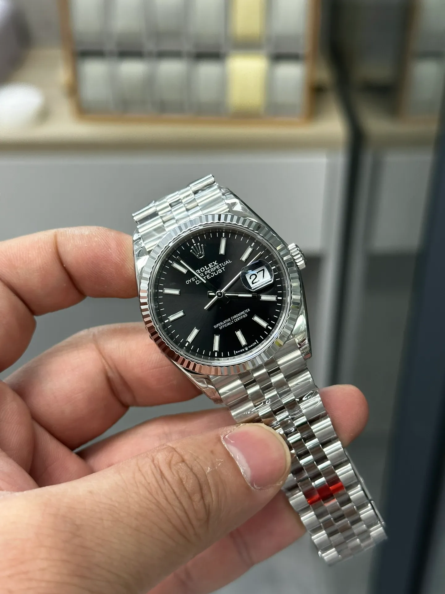 Rolex Black Diary Real Shot❤️