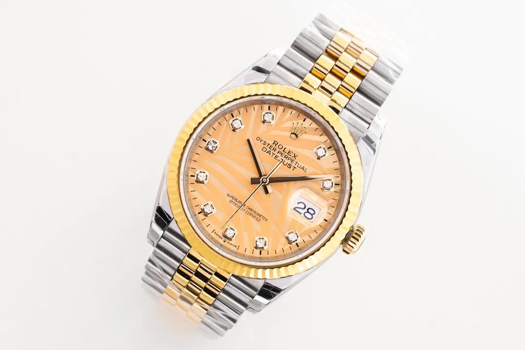 【High-end replica】💰1360! 【Customized all-in-one machine】💰1920! 【Top Replica】💰Private chat! ! ! [2023 New Style] Rolex Datejust 36 Series ① Exclusively customized 3235 movement, kinetic energy storage up to 72 hours, stable and reliable quality; ② Case: same size and thickness as the original; ③ Text: polished nails, top Swiss ice blue luminous, delicate shading, color matching; ④ Glass: sapphire glass with 2.5x magnifying glass effect, transparent glass; ⑤Watch strap: Top-notch workmanship. Each strap fits perfectly with the lug, giving the wrist the highest comfort. Produced by EW, it must be a high-quality product. Every extreme detail is the sincerity of the EW factory’s ingenuity and development; this picture is a real shot of a top-grade replica!