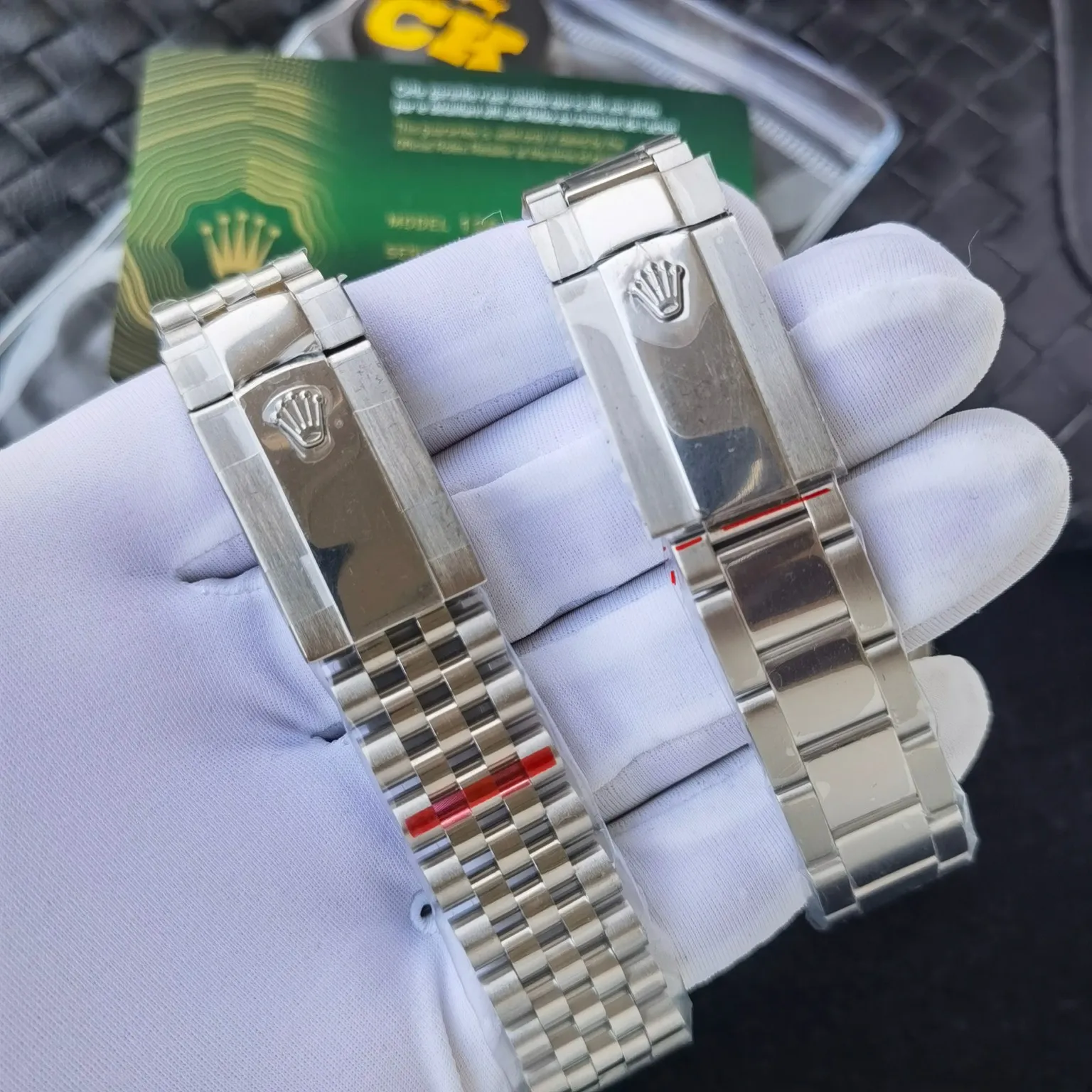 【High-end replica】💰1160! 【Customized all-in-one machine】💰1720! Each of the Rolex Datejust series is equipped with a warranty card that is synchronized with the original one to accurately ensure the identity of each one. The stainless steel strap (2 styles) is authentically molded and customized, with a customized bezel, size 41mm, equipped with the latest all-in-one 9015 imported movement, and the stainless steel strap is tightly connected to the original buckle!