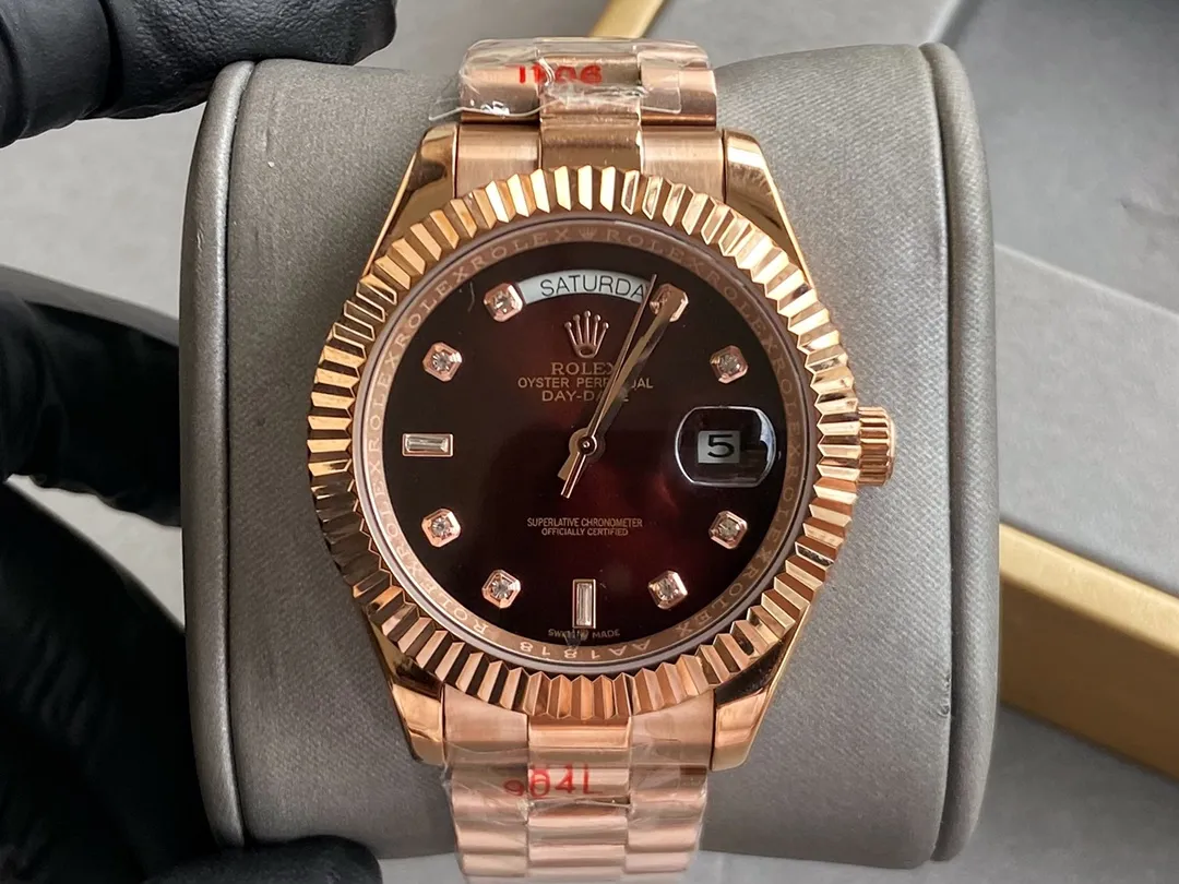 【High-end replica】💰1300! ROLEX Best Selling Classic Series: Datejust Oyster Dual Calendar Series Movement: Top imported fully automatic Citizen 8215 mechanical movement dual calendar display Case: Made of 316 stainless steel case Mirror: Sapphire scratch-resistant mirror Size: Diameter 40mm Thickness 10mm