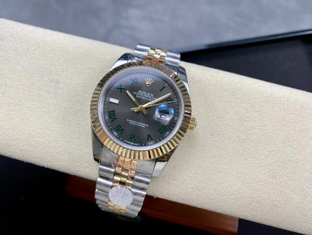 【High-end replica】💰1160! Rolex Single Calendar Datejust Series 41mm [Diameter] 41mm [Movement] Equipped with imported fully automatic mechanical movement [Ring] Rolex RingCommand triangular pit pattern / aperture [Mirror] Scratch-resistant sapphire glass mirror [Material] Imported 316L stainless steel case [Strap] Stainless steel (Oystersteel) optional three-bead/five-bead chain strap [Buckle] Original buckle Super high quality, more beautiful in kind, market exclusive! Classic men's casual watch, the standard accessory for successful men, allowing you to wear it once and for all!
