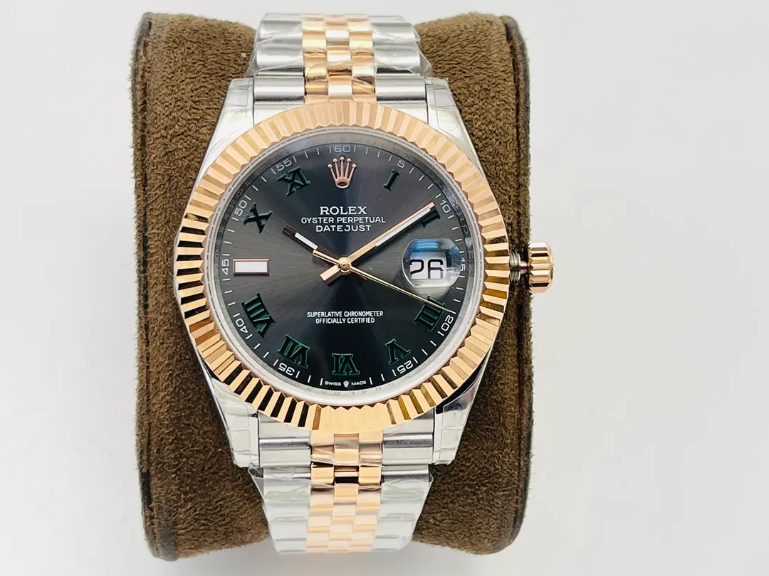 [VR Factory2022 latest masterpiece] Rolex’s latest Datejust series mechanical watch! 1⃣️[Size] Diameter 41MM, thickness 12MM! 2⃣️[Movement] Equipped with 2836 movement, strict debugging ensures accurate travel time, stable performance, and zero repairs! 3⃣️【Dial text】Using top-grade Swarovski diamonds and hand-inlaid craftsmanship, it is designed with the concept of excellence! 4⃣️[Case Buckle] The 904L stainless steel case is made of the same material as the original version and paired with a 904L stainless steel strap/original safety buckle! 5⃣️The watch strap is made of 904L Oyster steel.  6⃣️The side of the watch case is consistent with the original version and adds a QR code to prevent counterfeiting! 7⃣️【Mirror】Scratch-resistant sapphire crystal, anti-reflective convex magnifying calendar window, pure waterjet cutting! VR Factory is the same on the outside as it is original! Welcome friends from all walks of life to taste it!