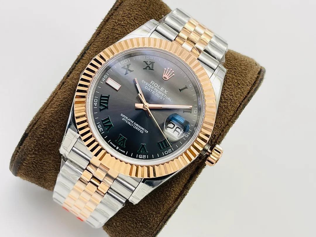 [VR Factory2022 latest masterpiece] Rolex’s latest Datejust series mechanical watch! 1⃣️[Size] Diameter 41MM, thickness 12MM! 2⃣️[Movement] Equipped with 2836 movement, strict debugging ensures accurate travel time, stable performance, and zero repairs! 3⃣️【Dial text】Using top-grade Swarovski diamonds and hand-inlaid craftsmanship, it is designed with the concept of excellence! 4⃣️[Case Buckle] The 904L stainless steel case is made of the same material as the original version and paired with a 904L stainless steel strap/original safety buckle! 5⃣️The watch strap is made of 904L Oyster steel.  6⃣️The side of the watch case is consistent with the original version and adds a QR code to prevent counterfeiting! 7⃣️【Mirror】Scratch-resistant sapphire crystal, anti-reflective convex magnifying calendar window, pure waterjet cutting! VR Factory is the same on the outside as it is original! Welcome friends from all walks of life to taste it!