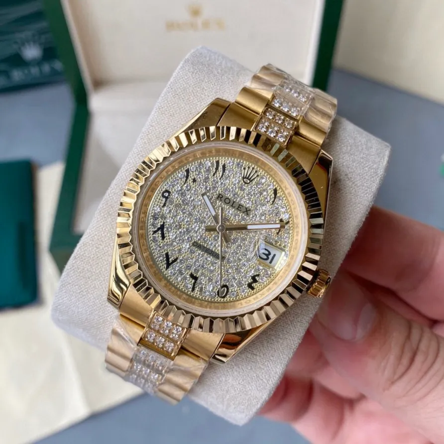 【High-end replica】💰1920! The good quality of Rolex Diary "Inlaid Edition" is never "made up" by words. Paying attention to the details of quality starts from the "core" 🏅️ Latest: Rolex [Diary Series] Type: Fine men's watch (all-match for business) Strap: 316 stainless steel strap Inner cover: ⚠️⚠️Exclusive original steel inner cover, never loose 🏆🏆 Movement: Type 2813 fully automatic mechanical movement [Zero repair] Mirror: Imported sapphire glass (never scratched) CNC waterproof case, waterproof to 200 meters {No need to go outside to strengthen waterproofing) High-quality watch, elegant taste, vast and majestic, unique ingenuity, treasure for the wrist Size: 41mm in diameter, 10mm thick 🔥Top-quality products continue to be produced🔥