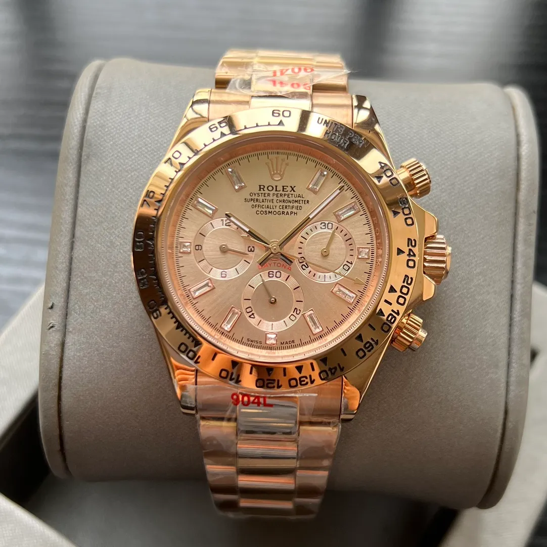 【High-end replica】💰1240! Rolex --- distinguished Daytona series mechanical men's watch! Top men's watch, imported 316 stainless steel case! Sapphire mirror, durable and wear-resistant, 316 full stainless steel/imported rubber band watch, fully automatic imported Citizen 8215 mechanical movement, accurate travel time, size 40mm and thickness 11mm, new product exclusive assembly is hot selling... Bowl beauty display, infinite charm, extraordinary temperament, come and snap up, the best products are endless!