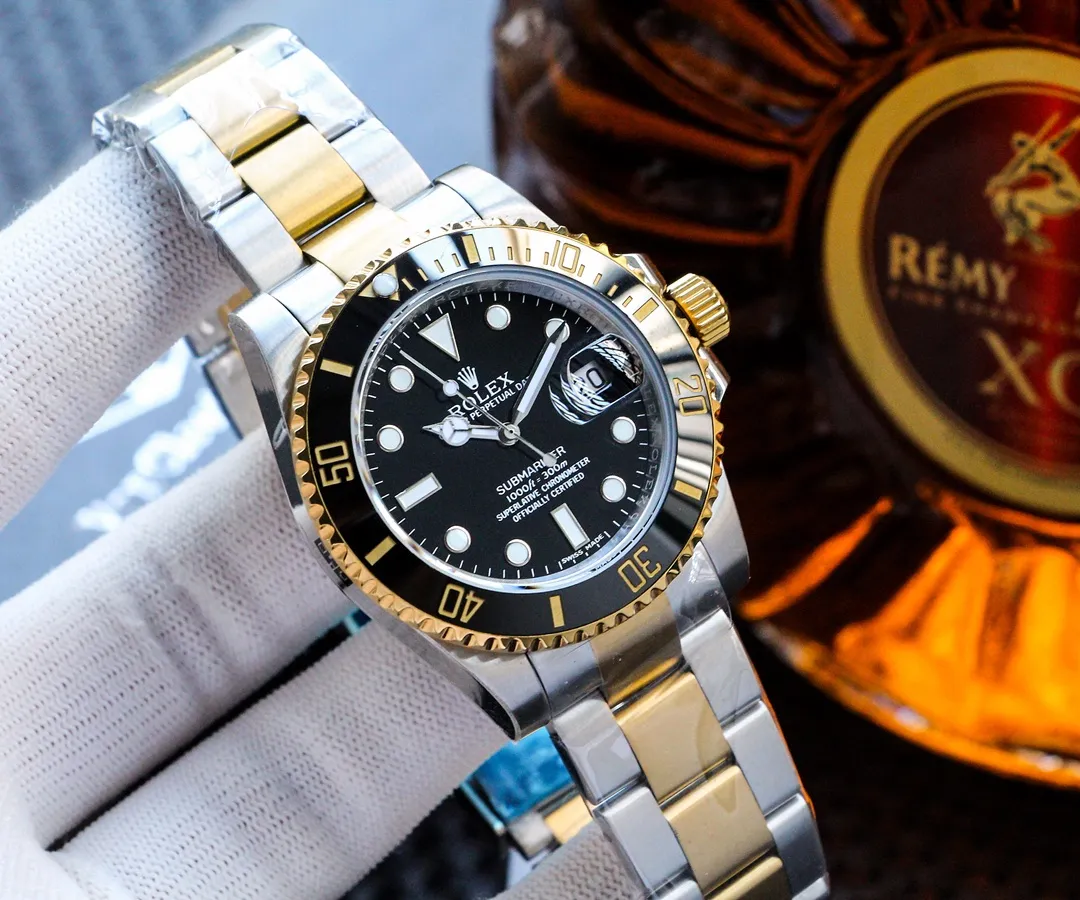 【High-end replica】💰850! Rolex Submariner is coming, with affordable price and high-end experience. The eight incomparable features of Rolex Submariner: 1⃣Ceramic ring: The green ceramic ring reaches 99% of the genuine emerald green, and the black Submariner reaches 100% without color difference. Like the original version, the platinum-plated scales are stain-resistant, non-blackening, and the luminous beads are full and crystal clear. 2⃣Swivel: The diving circle is attractive. The original version has the same feeling of being dragged, and it does not feel stiff when turning. 3⃣Material: Full watch stainless steel. 4⃣Movement: Imported Citizen 8215 fully automatic movement, stable and accurate. 5⃣Case: made of fine steel, 9⃣Strap: clear brushed texture, the headband is CNC cut, and seamlessly connected with the case. 7⃣Glass: Using the same pit glass as the original version, two-stage lathe, the process is several times more complicated. 8⃣Super cost-effective, conscientious price