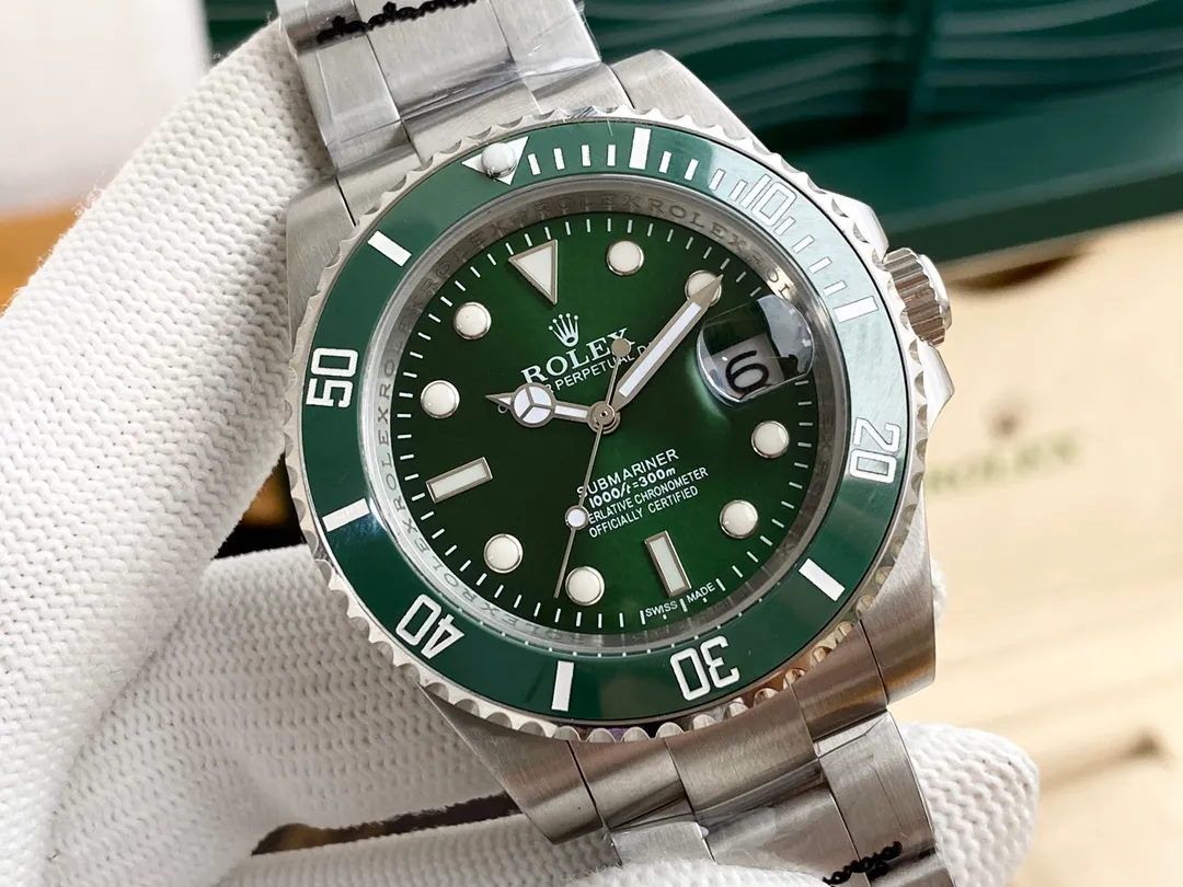 【High-end replica】💰1160! Rolex Submariner ceramic ring (super luminous) 🏍Type: 3-pin Submariner series men's watch 🏍Strap: top 316 stainless steel strap 🏍Movement: imported fully automatic Citizen 8215 mechanical movement 🏍Material: sapphire mirror 🏍Size: diameter 40mm, thickness 12mm 🏍Buckle: original buckle