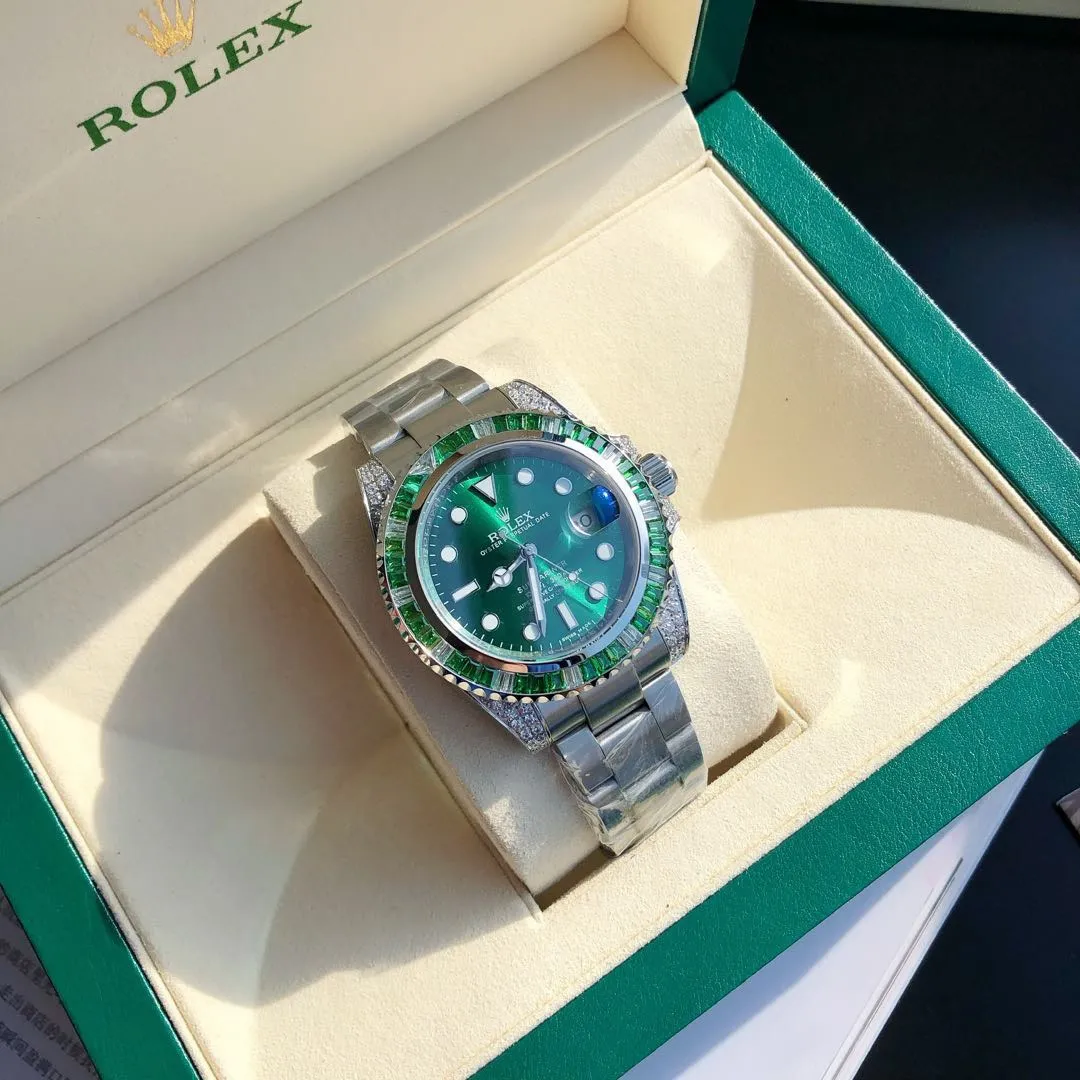 【Foreign trade import】💰1240! Rolex ROLEX Submariner Series Fully Automatic Machinery 40*13mm Arch Tempered Glass🍴Stainless Steel Strap Anyone can dress up brightly, but personal taste is revealed in the details of clothing