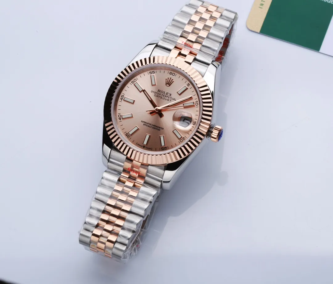 【High-end replica】💰1160! 【Customized all-in-one machine】💰1720! ⌚️Rolex Datejust 41 Series ①Exclusively customized imported 9015 all-in-one movement, stable and reliable quality; ②Case: The size and thickness are consistent with the original, 904 steel; ③Letter: polished nails, luminous, fine shading, color matching; ④Glass: sapphire glass with 2.5x magnifying glass effect, the glass is transparent; ⑤Strap: one-to-one restoration, the strap can be interchanged with the original; Produced by a large factory, it must be a high-quality product. Model: m126333-m123331-126334