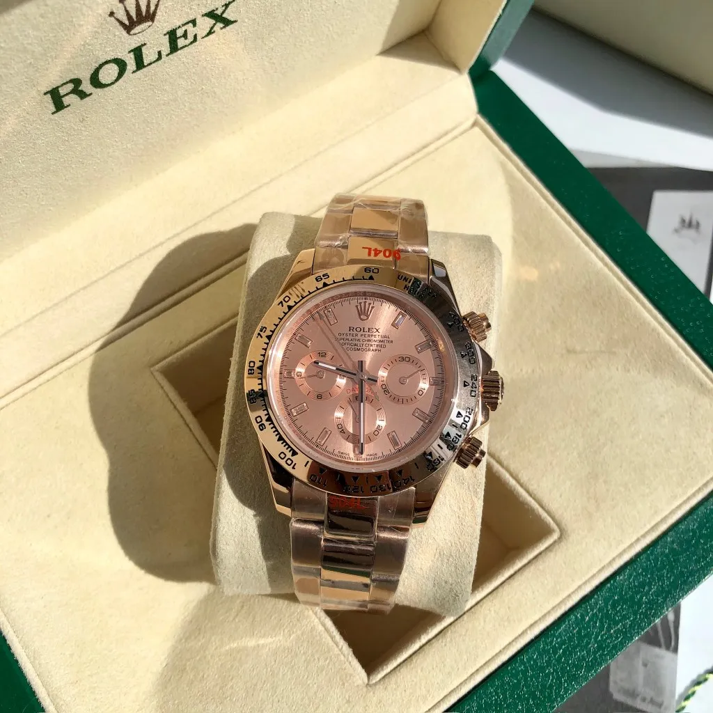 【High-end replica】💰1160! Customized all-in-one machine 💰1720! Rolex Daytona Series [Diameter] 40mm [Movement] Equipped with imported fully automatic mechanical movement [Ring] Imported finely polished ring/ceramic ring [Mirror] Scratch-resistant sapphire glass mirror [Material] Imported 316L stainless steel case [Strap] Stainless steel three-bead strap/high-quality tape [Buckle] Original buckle Super high quality, more beautiful in kind, market exclusive! Classic men's casual watch, the standard accessory for successful men, allowing you to wear it once and for all!