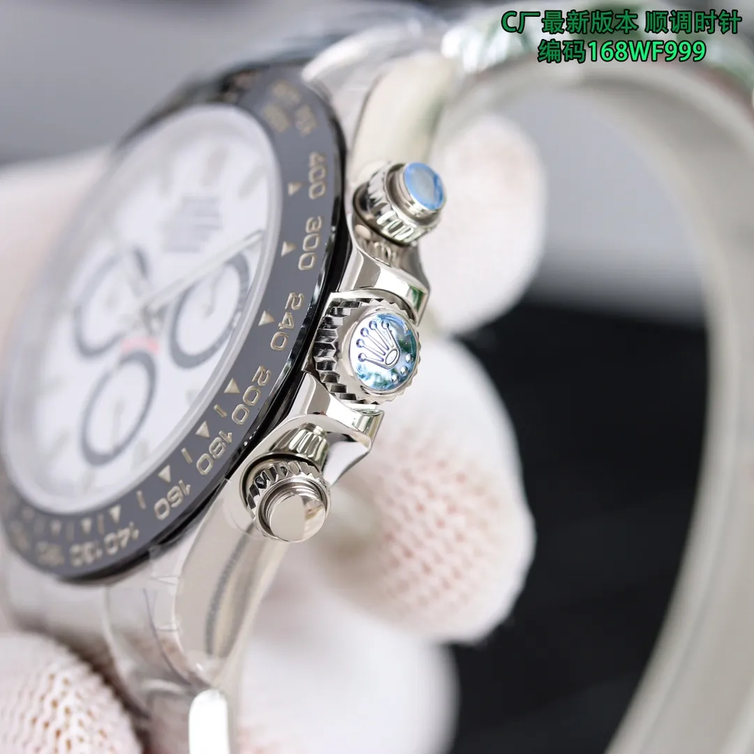 【High-end replica】💰1160! Top replica 💰Private chat! Rolex Daytona Series [Diameter] 40mm [Movement] Equipped with imported fully automatic mechanical movement [Ring] Imported finely polished ring/ceramic ring [Mirror] Scratch-resistant sapphire glass mirror [Material] Imported 316L stainless steel case [Strap] Stainless steel three-bead strap/high-quality tape [Buckle] Original buckle Super high quality, more beautiful in kind, market exclusive! Classic men's casual watch, the standard accessory for successful men, allowing you to wear it once and for all!