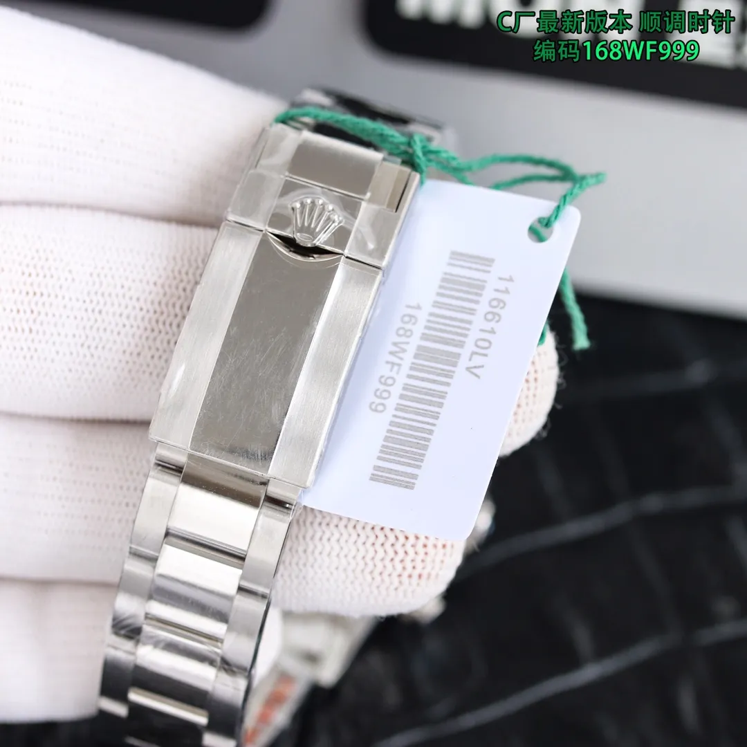 【High-end replica】💰1160! Top replica 💰Private chat! Rolex Daytona Series [Diameter] 40mm [Movement] Equipped with imported fully automatic mechanical movement [Ring] Imported finely polished ring/ceramic ring [Mirror] Scratch-resistant sapphire glass mirror [Material] Imported 316L stainless steel case [Strap] Stainless steel three-bead strap/high-quality tape [Buckle] Original buckle Super high quality, more beautiful in kind, market exclusive! Classic men's casual watch, the standard accessory for successful men, allowing you to wear it once and for all!