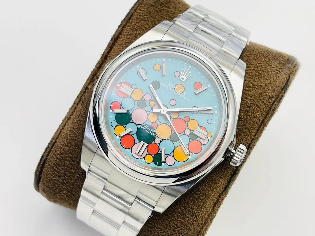 【High-end replica】💰1300! 【Customized all-in-one machine】💰1920! [Top replica] Private chat! ! ! Rolex’s new Oyster Perpetual series 126000 and 124300 balloon style ceiling-level watches are welcome to taste! 1⃣️The diameter is 41MM, which is in sync with the original size. It is built in conjunction with high-end original manufacturers. A series of improvements have been made in parallel this time! The price/performance ratio is also super high! 2⃣️With 2836 fully automatic mechanical movement! This movement is of unanimously recognized quality in the industry! 3⃣️The new Oyster model is very popular once it is opened this time. The dial is generated with 51 balloons! The three-dimensional 3D effect is so amazing that you can’t put it down! VR Factory2023’s ingenious masterpiece is welcome to taste! The pictures were taken as top replica real shots!