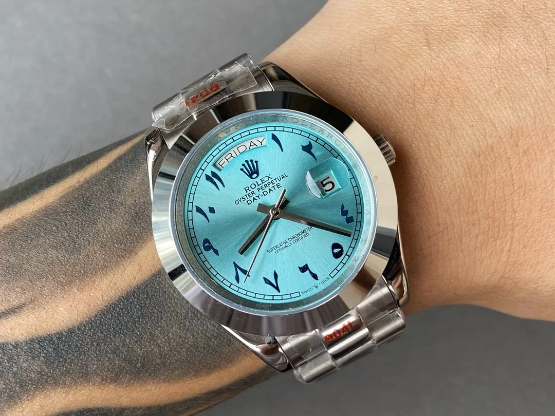 【High-end replica】💰1300! ROLEX Best Selling Classic Series: Datejust Oyster Dual Calendar Series Movement: Top imported fully automatic Citizen 8215 mechanical movement dual calendar display Case: Made of 316 stainless steel case Mirror: Sapphire scratch-resistant mirror Size: Diameter 40mm Thickness 10mm