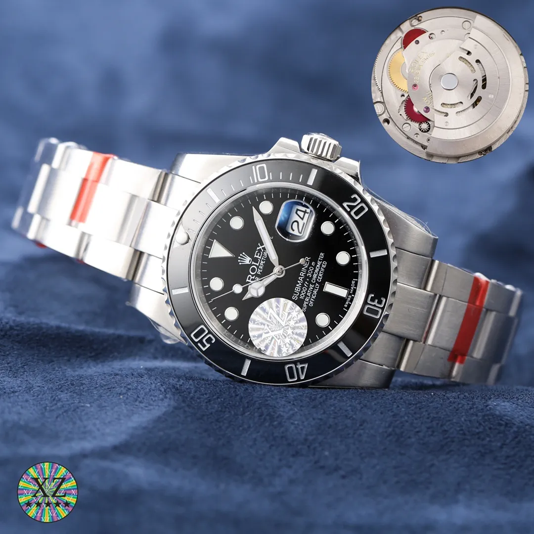 【Top replica】💰3900! Rolex Submariner (Submariner series) 🔥🔥Ceramic ring: The green ceramic ring reaches 99% of genuine emerald green, and the black Submariner reaches 100% no color difference. Like the original version, the platinum-plated scales are stain-resistant, non-blackening, and the luminous beads are full and crystal clear. 🔥🔥Rotation: The diving rotation is attractive, the scale of each tooth is clearly positioned, and it has the same feeling of being dragged along as the original version. It does not feel stiff or out of place when turning (this is currently only achieved by the XZ factory), and the sound is as clear and sweet as the original version.          Steel: 316S original steel, original same material (same weight)🔥🔥Movement: 100% Swiss 3135 brand new machine (zero repair), durable for ten years🎈🎈🔥🔥Case: The English text in the inner shadow is magnified a hundred times, which is consistent with the original product. Each watch has a sapphire glass with an anti-counterfeiting invisible LOGO at the six o'clock position of the inner shadow. 🔥🔥Strap: The brushed texture is clear, and it is seamlessly connected with the case. There is no unevenness when touched by hand (exclusively owned) 🔥🔥Buckle: Seamless connection, no traces of welding, the safety buckle LOGO is exquisite, and it has the function of instantly adjusting the length of the strap. 🔥🔥Literal: Powerful luminous, extremely transparent. Consistent with the original calendar: The size of the extra-large calendar window is consistent with the original, and the font printing is as raised as the original. It is magnified sixty times and still does not produce ink bleeding and burrs. Bottom cover: The standard 144 teeth are consistent with the original, with clear tooth patterns and no burrs. 🔥🔥 Waterproof: XZ Factory breaks the tradition of using waterproof ring ➕ waterproofing and other technologies. It will no longer be waterproof after a long time. XZ Factory uses the industry's first "structural" waterproofing. The shell structure is waterproof, so it is eternal, durable and truly 100% waterproof. 🎈🎈Have worn the XZ Factory version of Water Ghost, I believe you will continue to recommend it for its exclusive quality, real high cost performance, 🏆🏆Welcome to reprint!