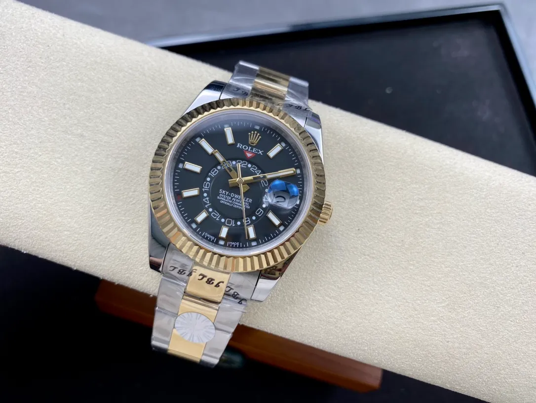 【High-end replica】💰1240! Rolex SKY Skywalker Series [Diameter] 42mm [Buckle] Original insurance folding clasp, more beautiful in kind, exclusive on the market! Classic men's casual watch, the standard accessory for successful men, allowing you to enjoy your life once and for all