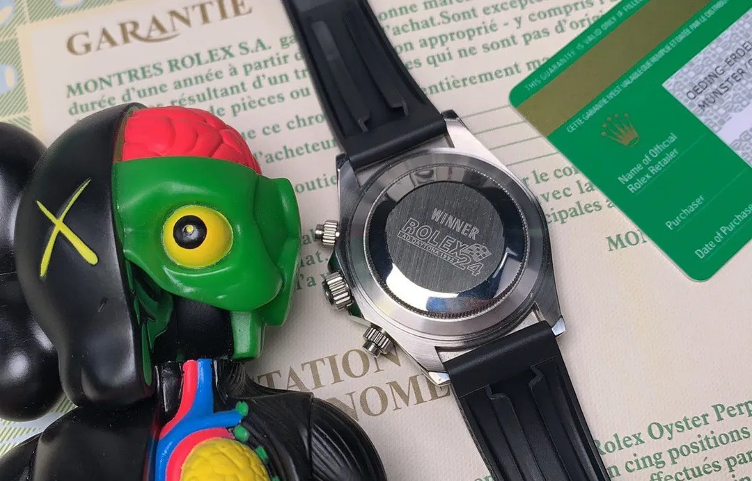 【High-end replica】💰970! Rolex ROLEX⌚️Daytona Series💀Automatic Machine•40mm🔴️Sapphire Glass🎱Waterproof Rubber Strap🍴Safety Buckle🃏Life moves forward every second, but never comes back♠️And there is only limitless learning.