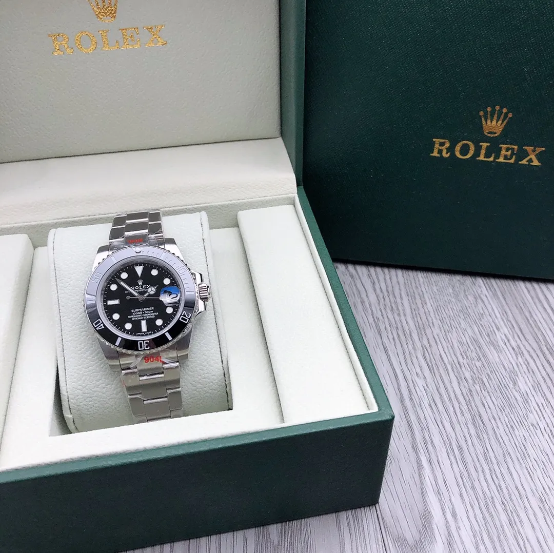 【High-end replica】💰1160! Rolex Submariner ceramic ring (super luminous) 🏍Type: 3-pin Submariner series men's watch 🏍Strap: top 316 stainless steel strap 🏍Movement: imported fully automatic Citizen 8215 mechanical movement 🏍Material: sapphire mirror 🏍Size: diameter 40mm, thickness 12mm 🏍Buckle: original buckle