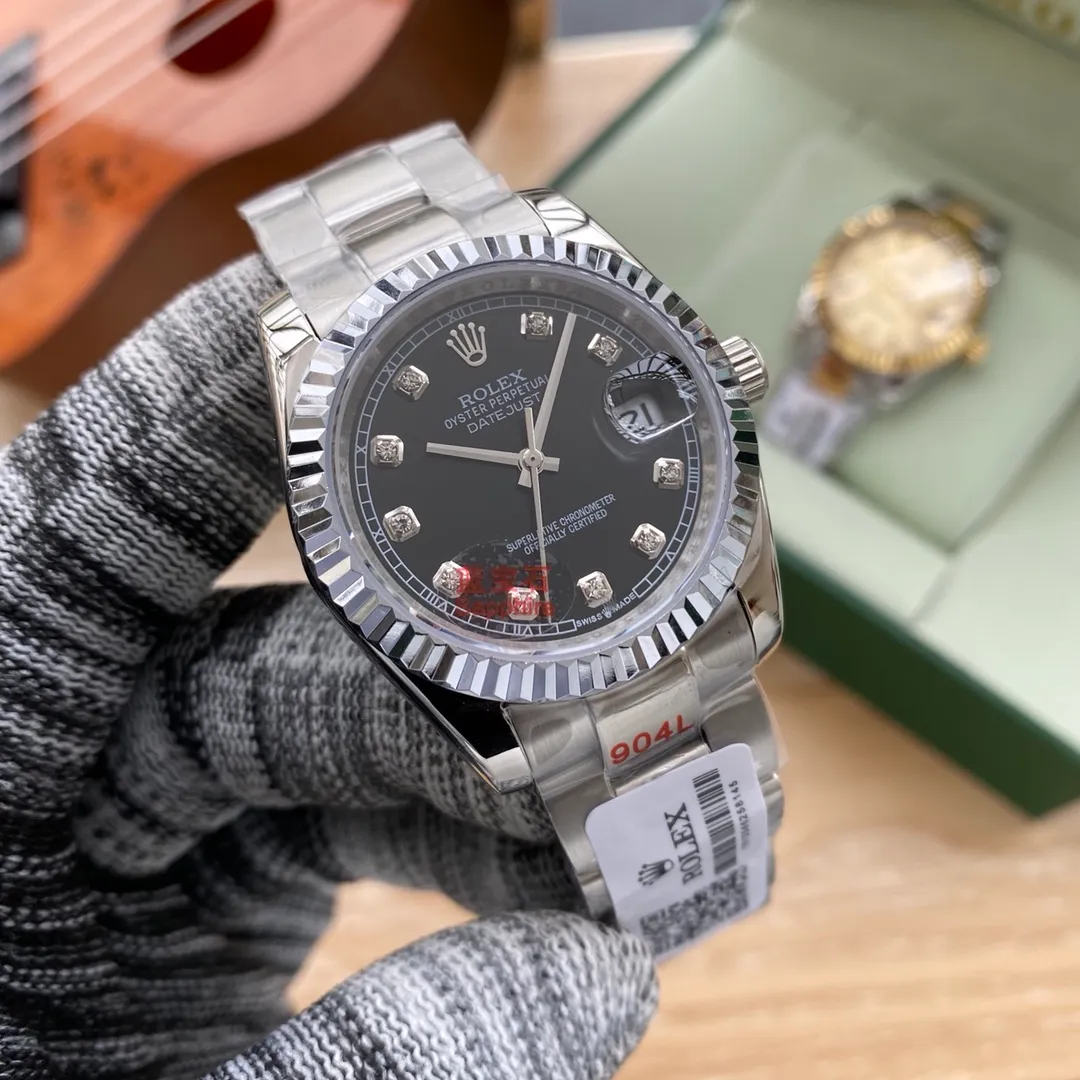 【High-end replica】💰1520! Rolex - ROLEX Diary Series Men's Mechanical Watch Imported from Citizen Original Machine 316L Stainless Steel Diamond Case Sapphire Glass (Super Waterproof) Diameter 36mm Thickness 13mm 316L Stainless Steel Strap Noble and luxurious, enjoy the charm. Welcome to reprint...