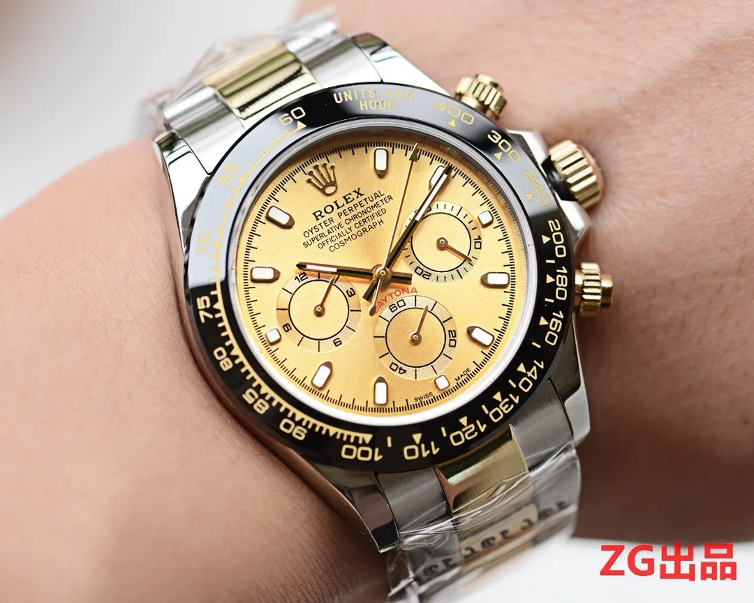 【High-end replica】💰1160! Rolex Daytona Series [Diameter] 40mm [Movement] Equipped with imported fully automatic Citizen mechanical movement [Ring] Imported finely polished ring/ceramic ring [Mirror] Scratch-resistant sapphire glass mirror [Material] Imported 316L stainless steel case [Strap] Stainless steel three-bead strap/high-quality tape [Buckle] Original buckle Super high quality, more beautiful in kind, market exclusive! Classic men's casual watch, the standard accessory for successful men, allowing you to wear it once and for all!