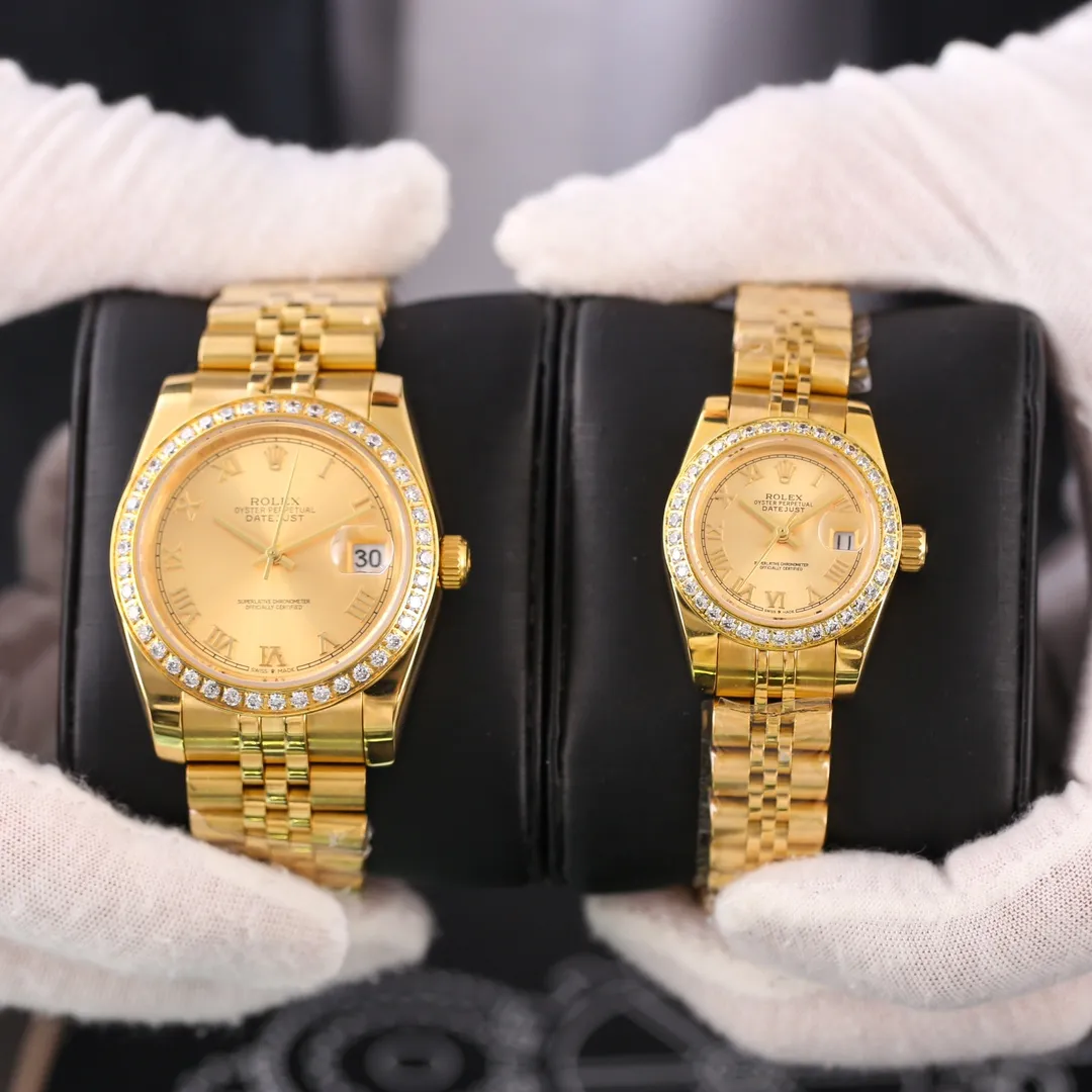 [High-end replica] 💰1760 each! Rolex Datejust series, perfect for couples, Swiss quality 100% super waterproof luminous sapphire glass back design, equipped with original imported 8215 fully automatic movement, female 6T51 movement, diameter 36mmx10.5mm. Female 28mm, looks the same inside and out, unique! Create market-friendly prices! Welcome to forward and order! [Love][Fist][Fist][Handshake][Handshake] Welcome to reprint!