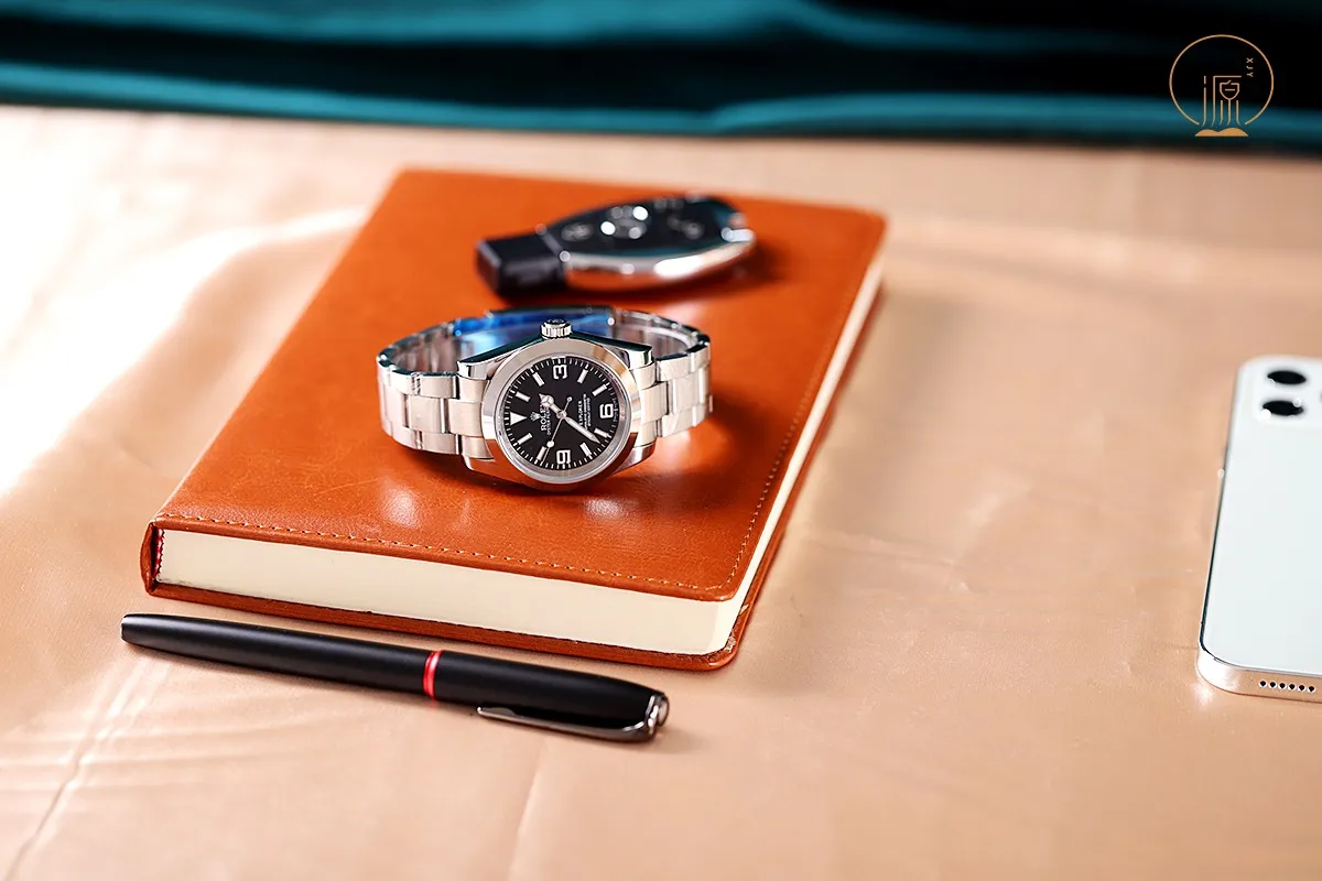 【Foreign trade import】💰960! Rolex Air King series automatic mechanical movement, 40 mm, men's power reserve: 50 hours Case material: stainless steel 316L stainless steel outer ring black Cerachrom ceramic solid outer ring with tachymeter scale dial color to highlight the charm of men
